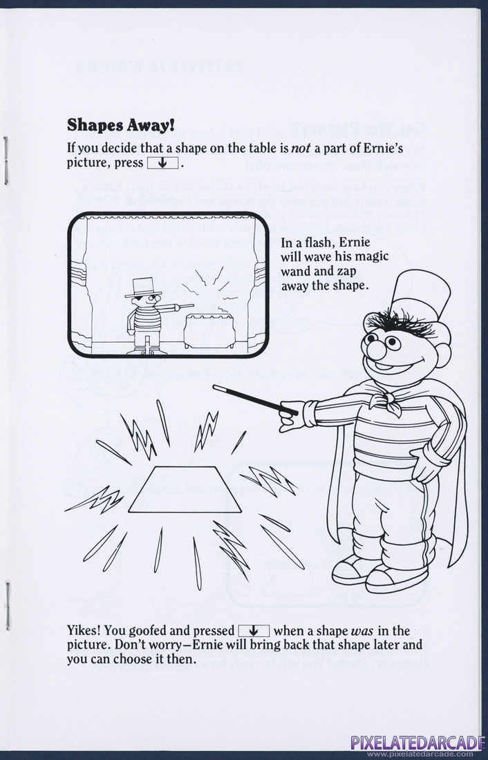 Ernie's Magic Shapes: Instruction Manual - Page 9