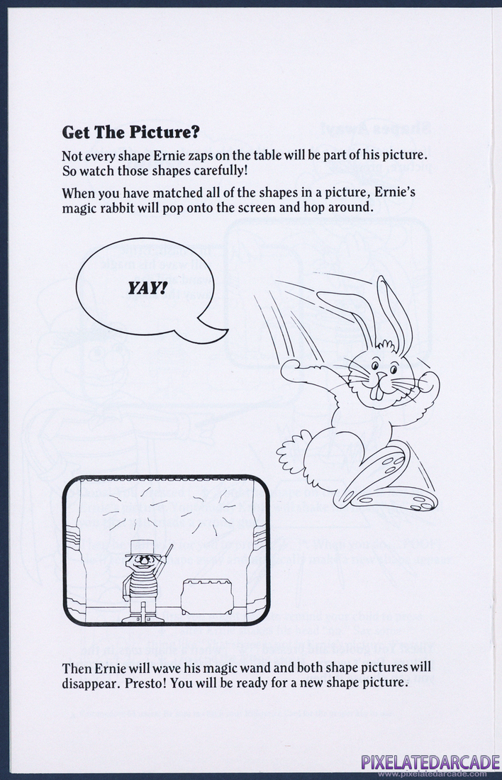 Ernie's Magic Shapes: Instruction Manual - Page 10