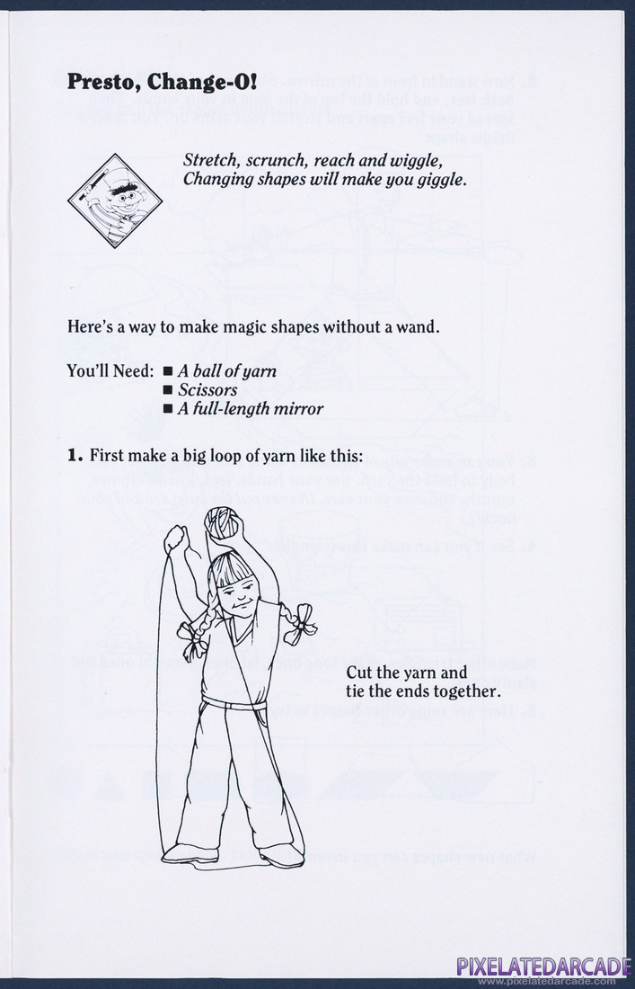 Ernie's Magic Shapes: Instruction Manual - Page 13