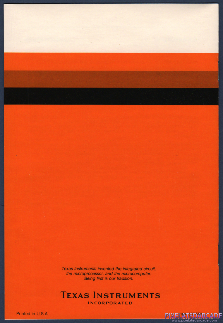 Ghost Town: Instruction Manual - Back Cover