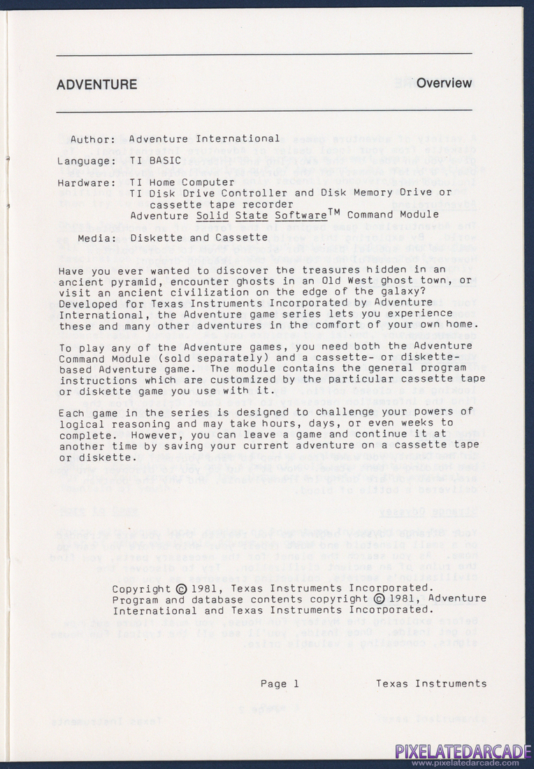 Secret Mission: Instruction Manual - Page 1