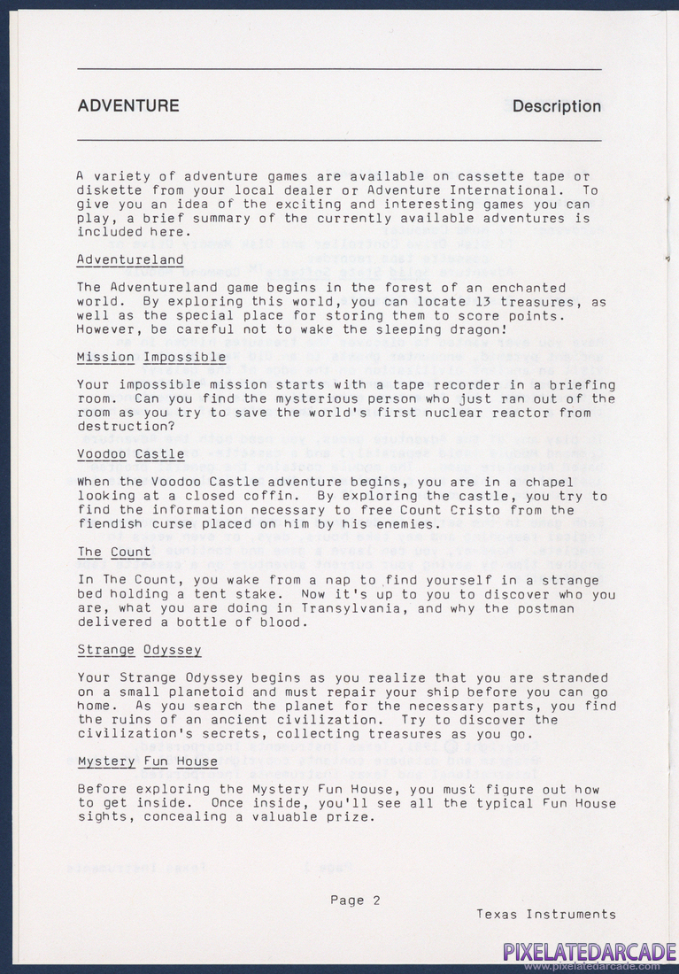 Secret Mission: Instruction Manual - Page 2