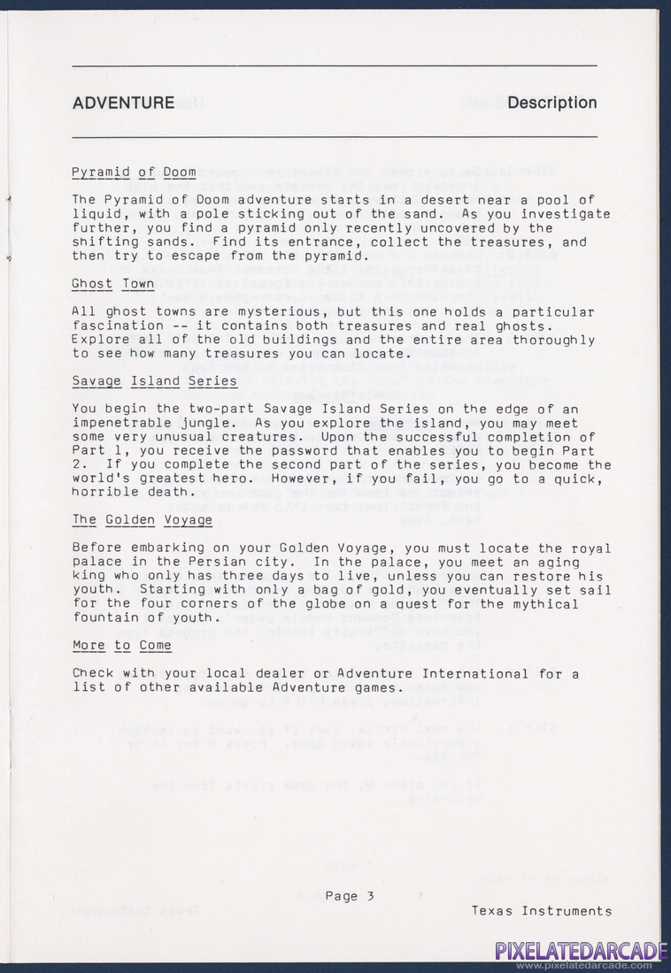 Secret Mission: Instruction Manual - Page 3