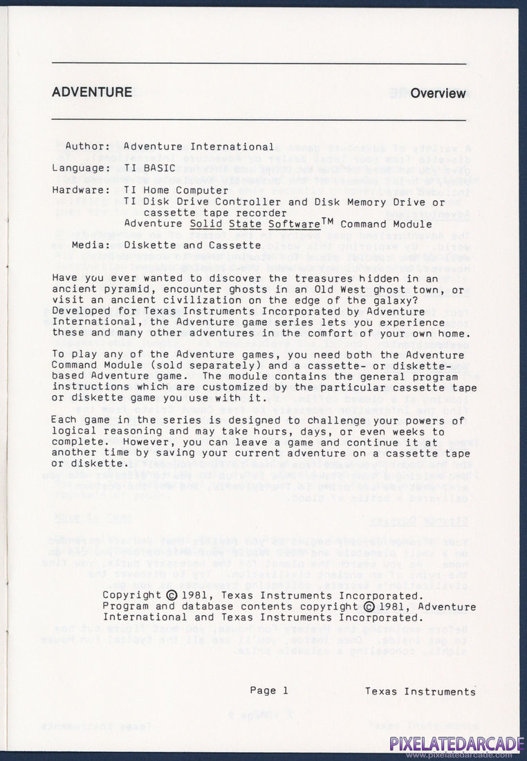 Mystery Fun House: Instruction Manual - Page 1