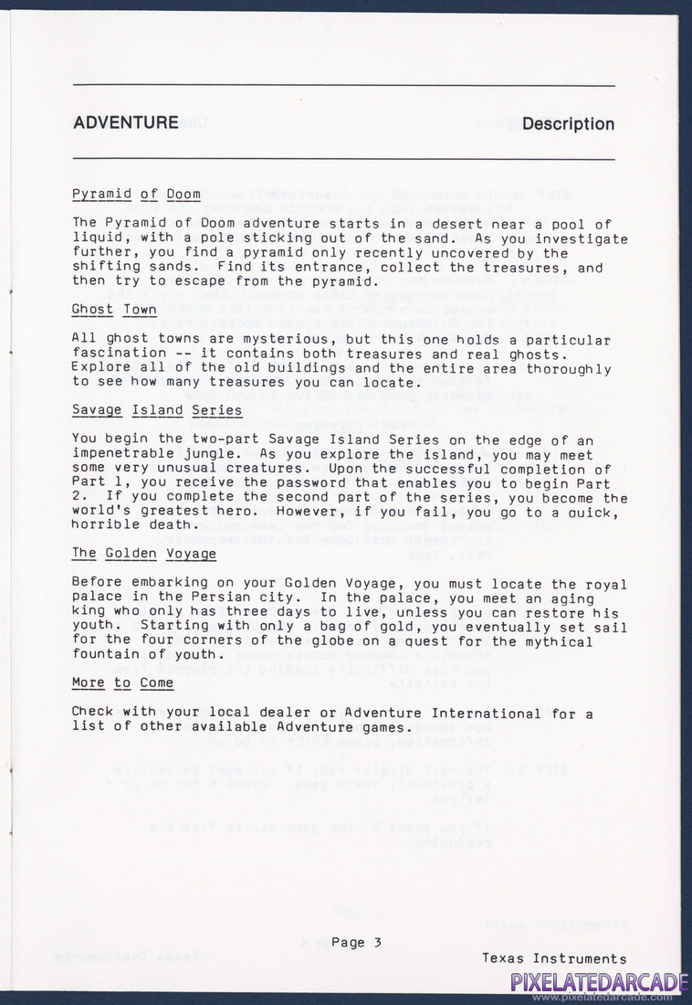 Mystery Fun House: Instruction Manual - Page 3