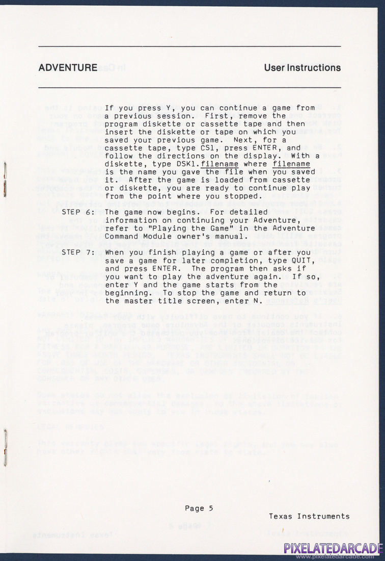 Mystery Fun House: Instruction Manual - Page 5