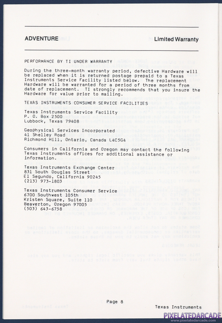 Mystery Fun House: Instruction Manual - Page 8