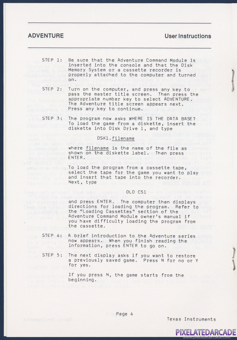 Savage Island Series: Instruction Manual - Page 4