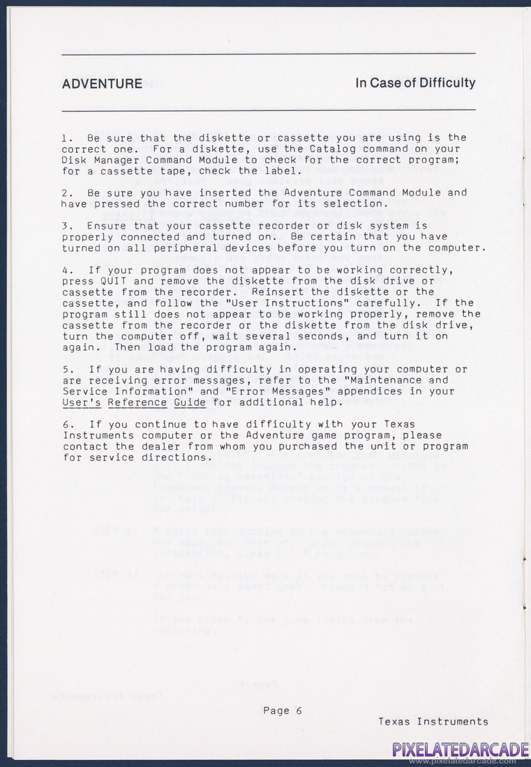 Savage Island Series: Instruction Manual - Page 6