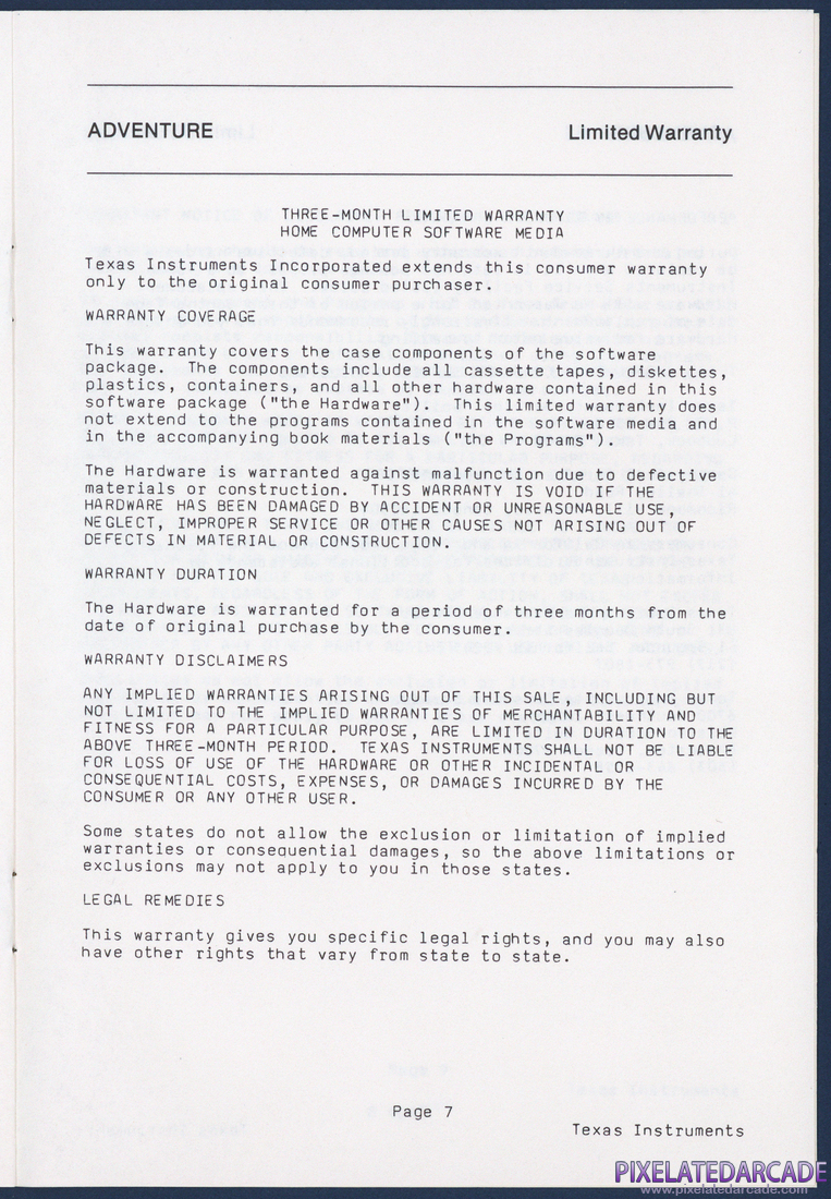Savage Island Series: Instruction Manual - Page 7