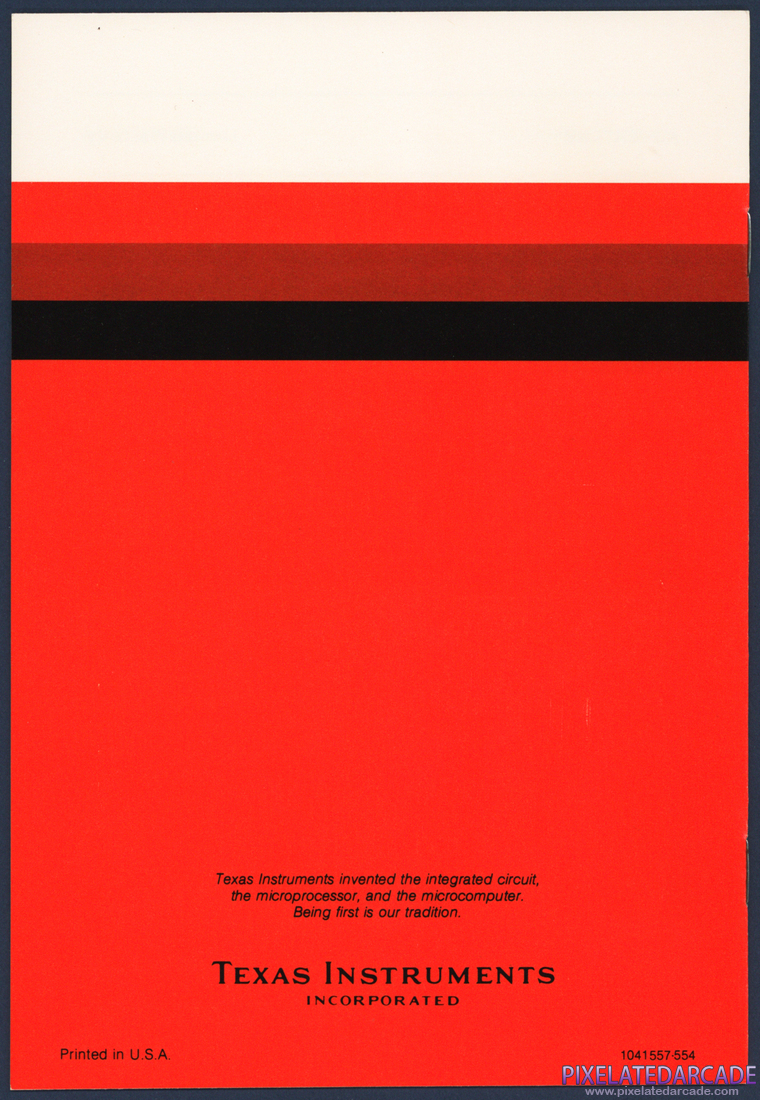 Savage Island Series: Instruction Manual - Back Cover