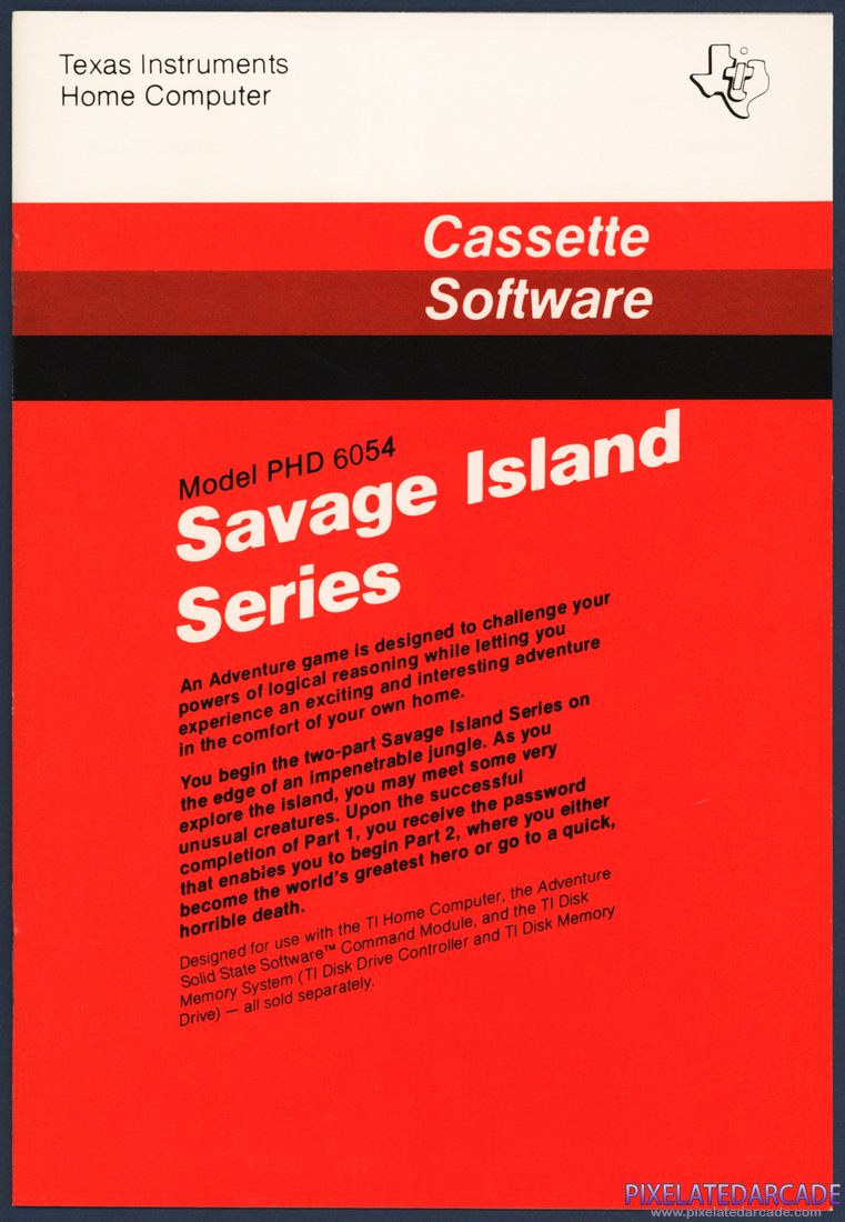 Savage Island Series: Instruction Manual - Front Cover
