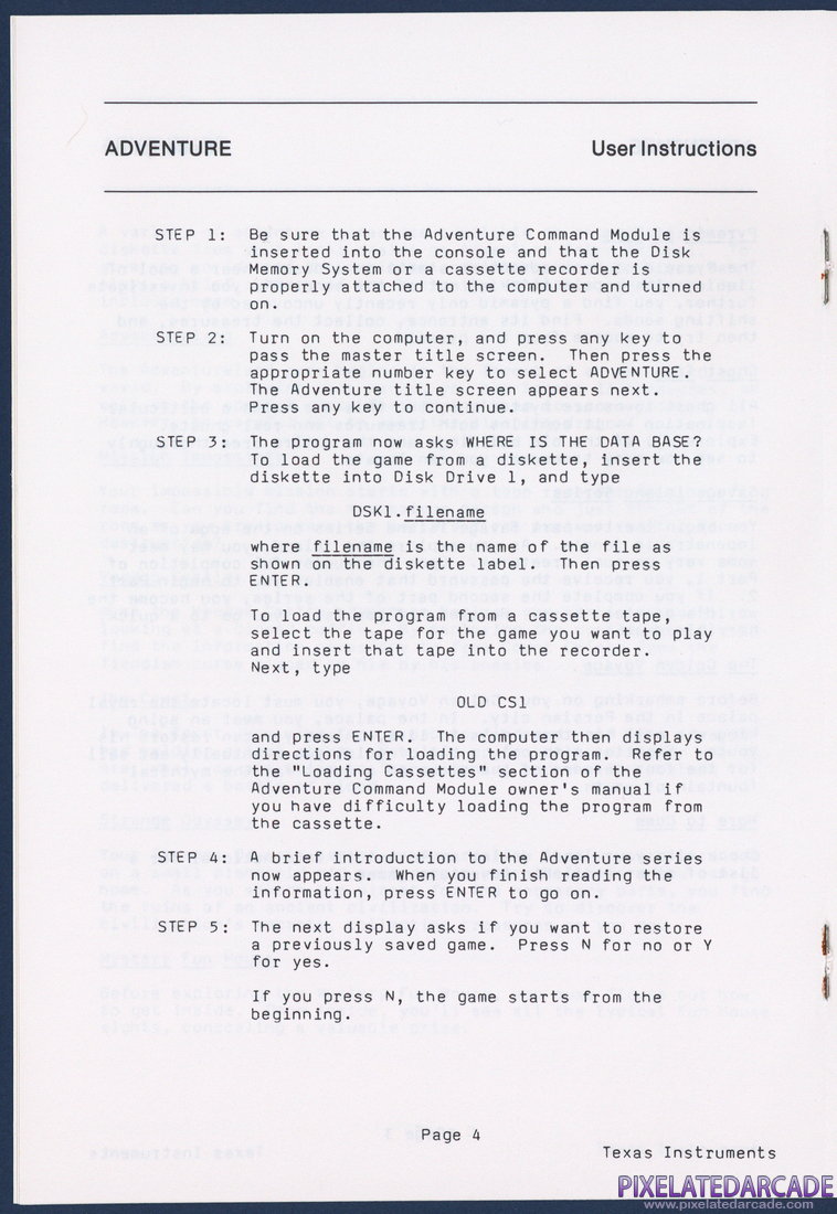 Savage Island Series: Instruction Manual - Page 4