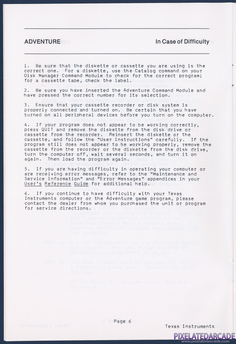 Savage Island Series: Instruction Manual - Page 6