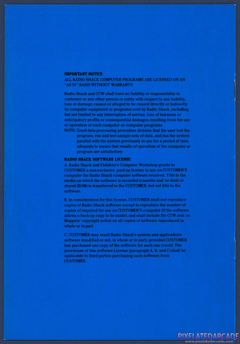 Timebound: Instruction Manual - Back Cover