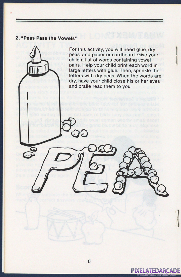 Mickey's Alpine Adventure: Instruction Manual - Page 6