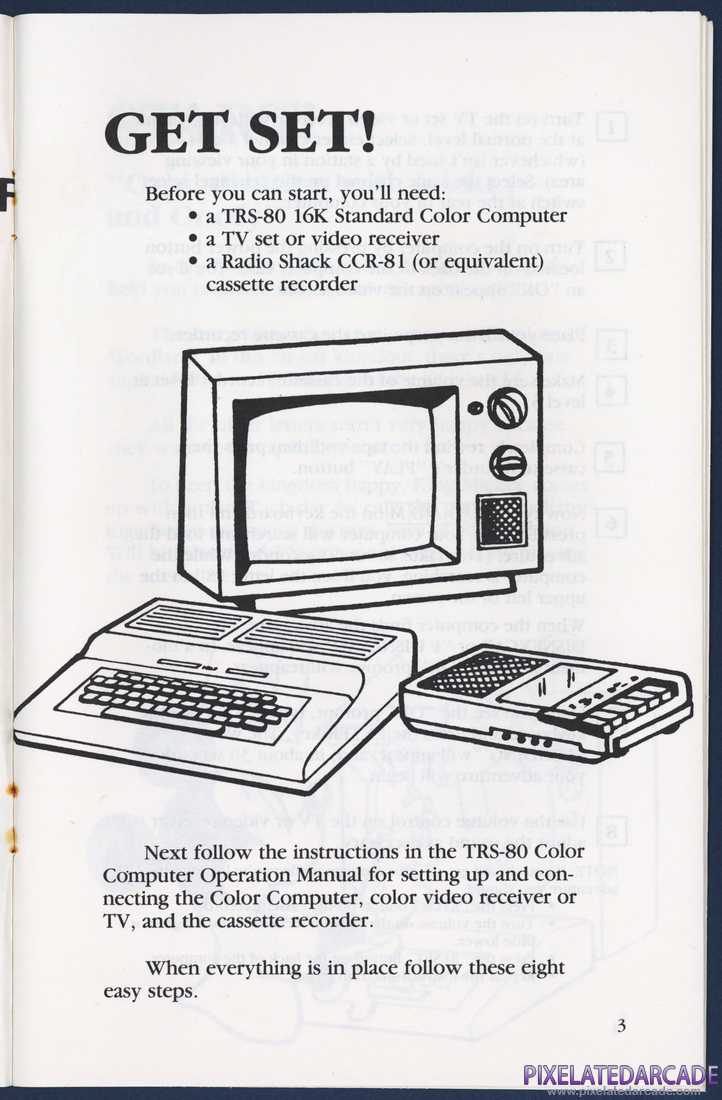 Mickey's World of Writing: Instruction Manual - Page 3