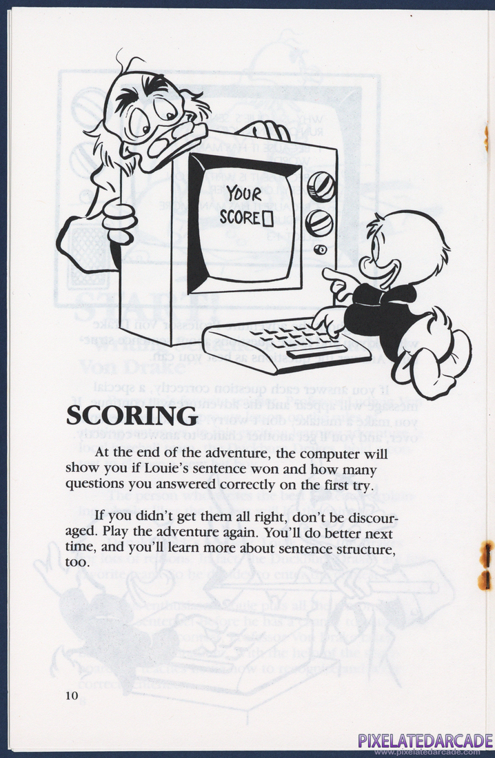 Mickey's World of Writing: Instruction Manual - Page 10