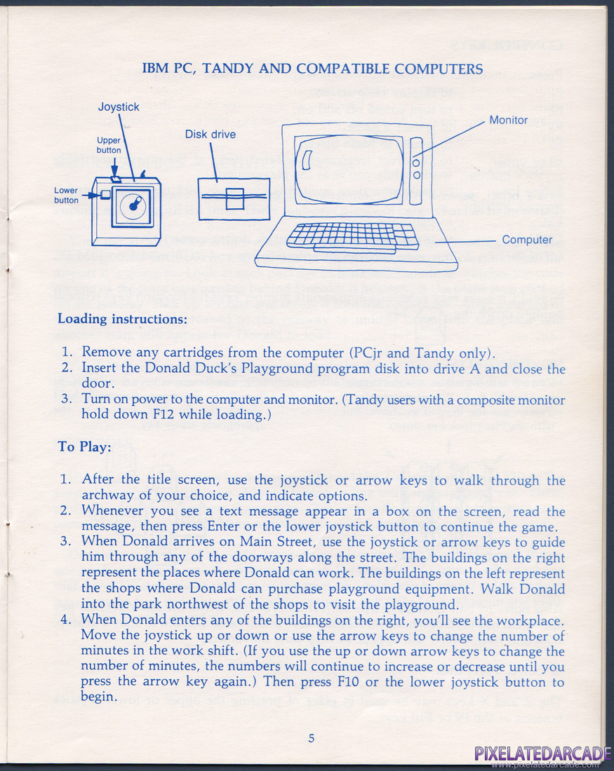 Donald Duck's Playground: Donald Duck's Playground Instruction Manual - Page 6