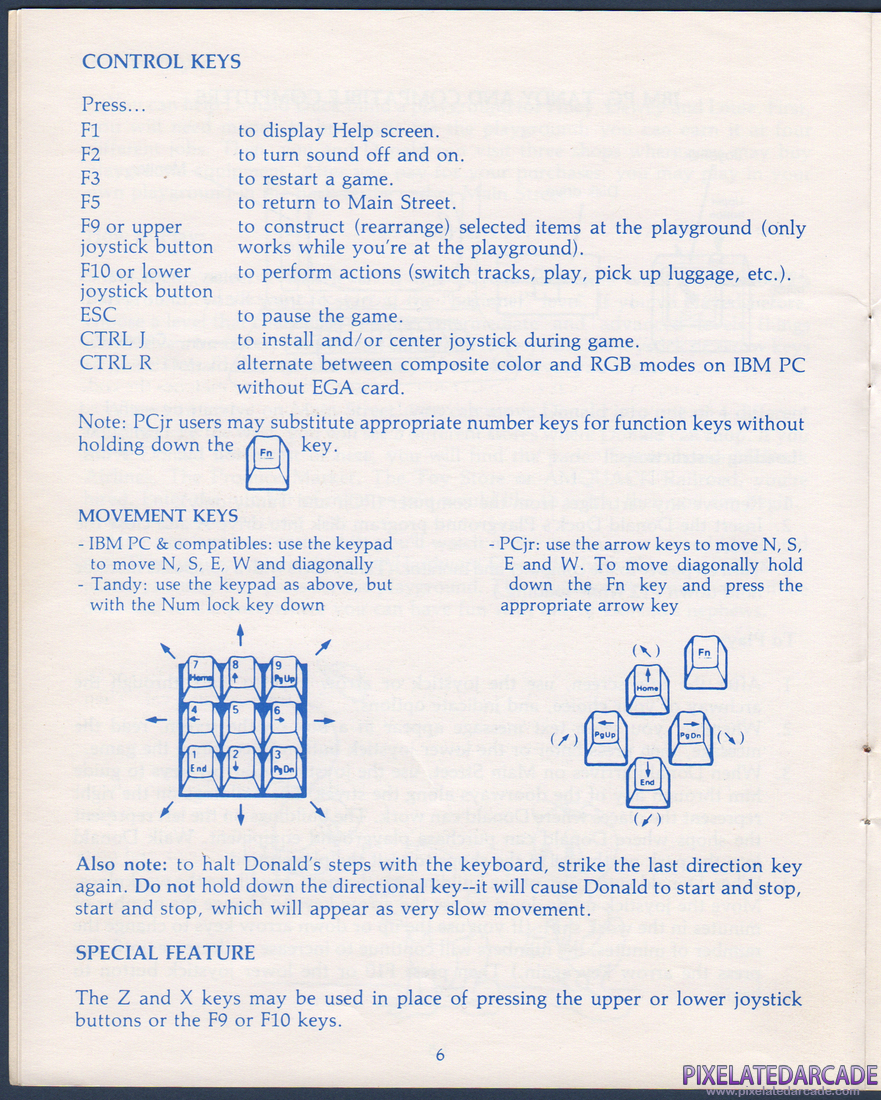 Donald Duck's Playground: Donald Duck's Playground Instruction Manual - Page 7