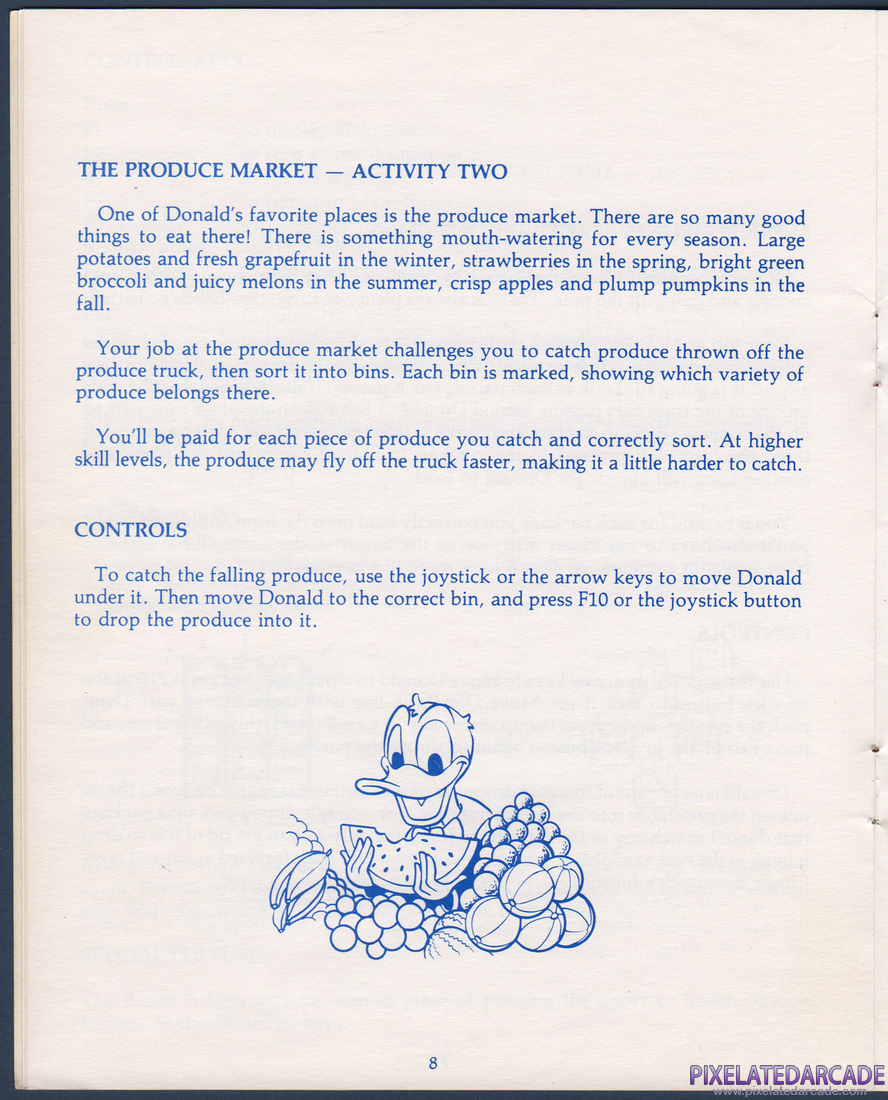 Donald Duck's Playground: Donald Duck's Playground Instruction Manual - Page 9