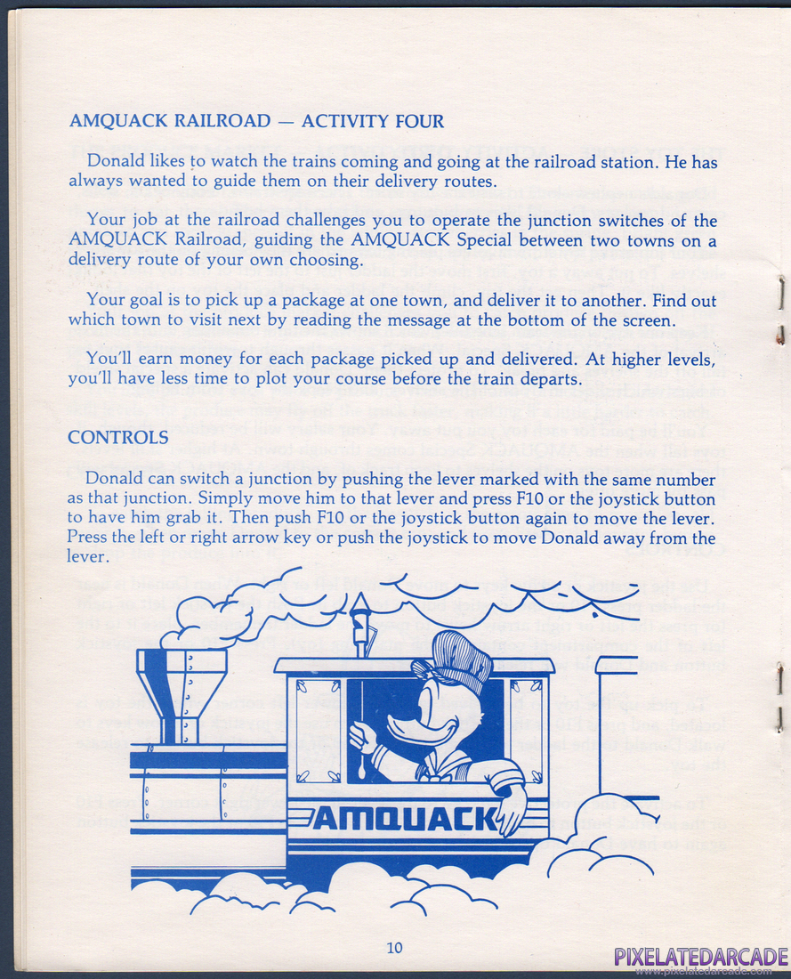 Donald Duck's Playground: Donald Duck's Playground Instruction Manual - Page 11