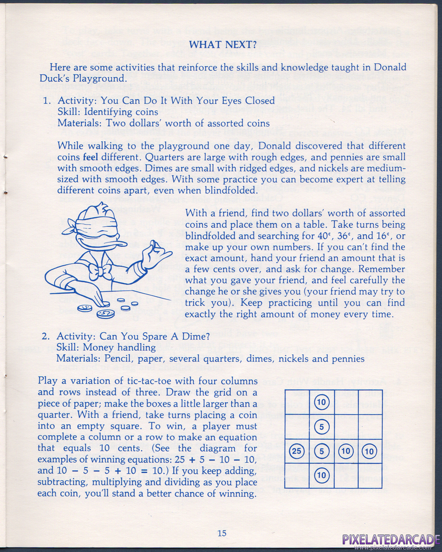 Donald Duck's Playground: Donald Duck's Playground Instruction Manual - Page 16