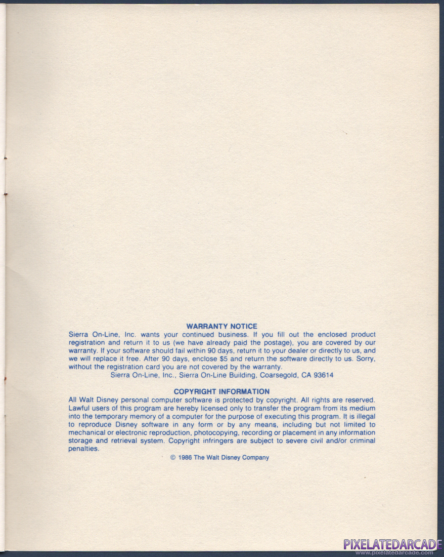 Donald Duck's Playground: Donald Duck's Playground Instruction Manual - Page 20