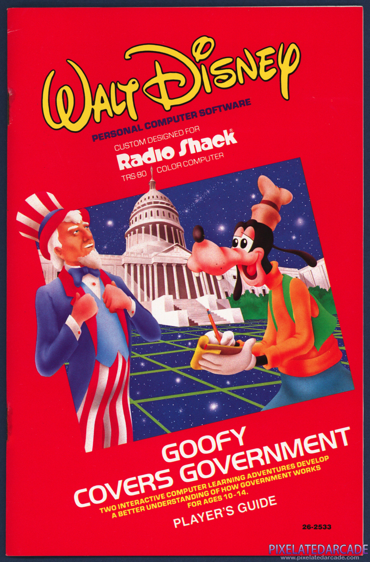 Goofy Covers Government: Instruction Manual - Front Cover