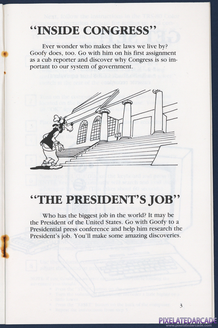 Goofy Covers Government: Instruction Manual - Page 3