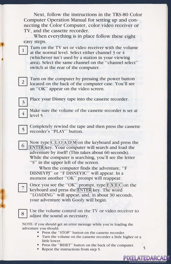Goofy Covers Government: Instruction Manual - Page 5