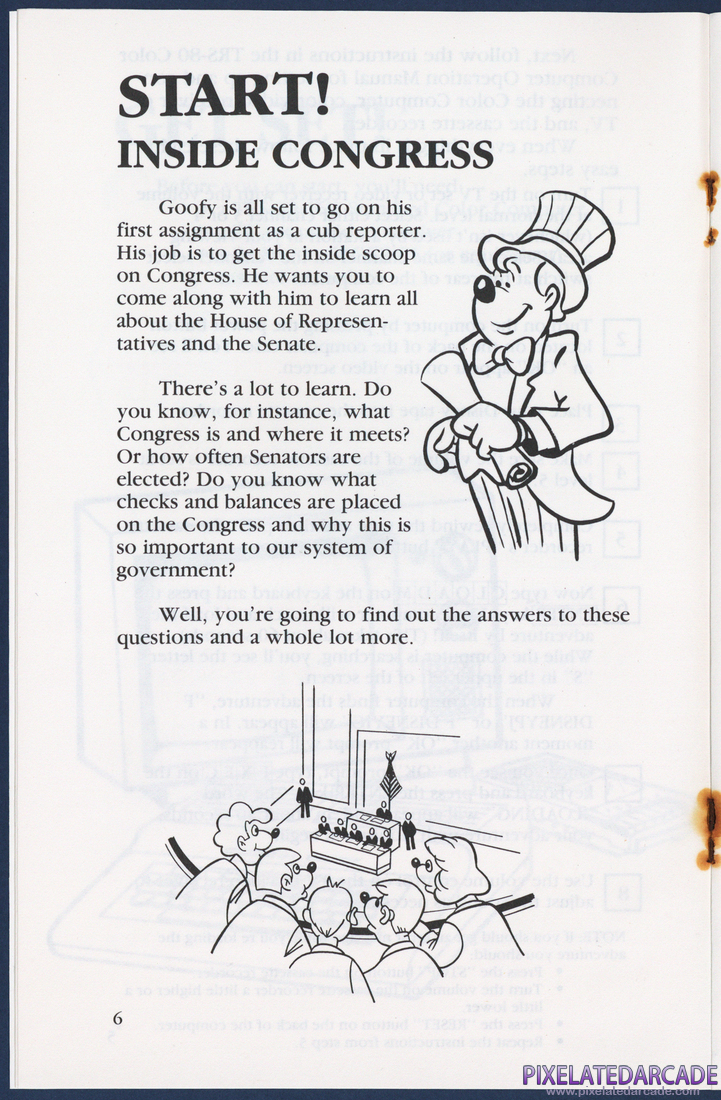 Goofy Covers Government: Instruction Manual - Page 6