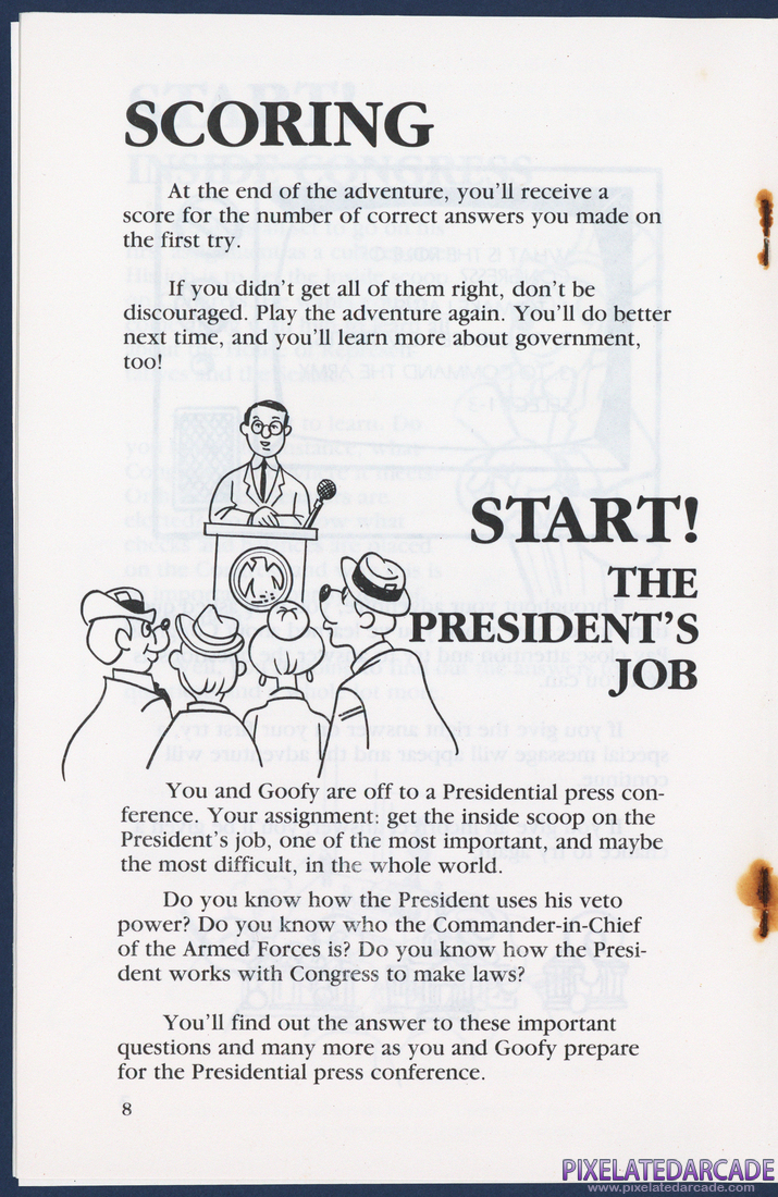 Goofy Covers Government: Instruction Manual - Page 8