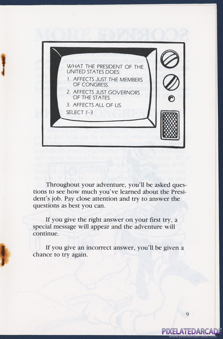 Goofy Covers Government: Instruction Manual - Page 9