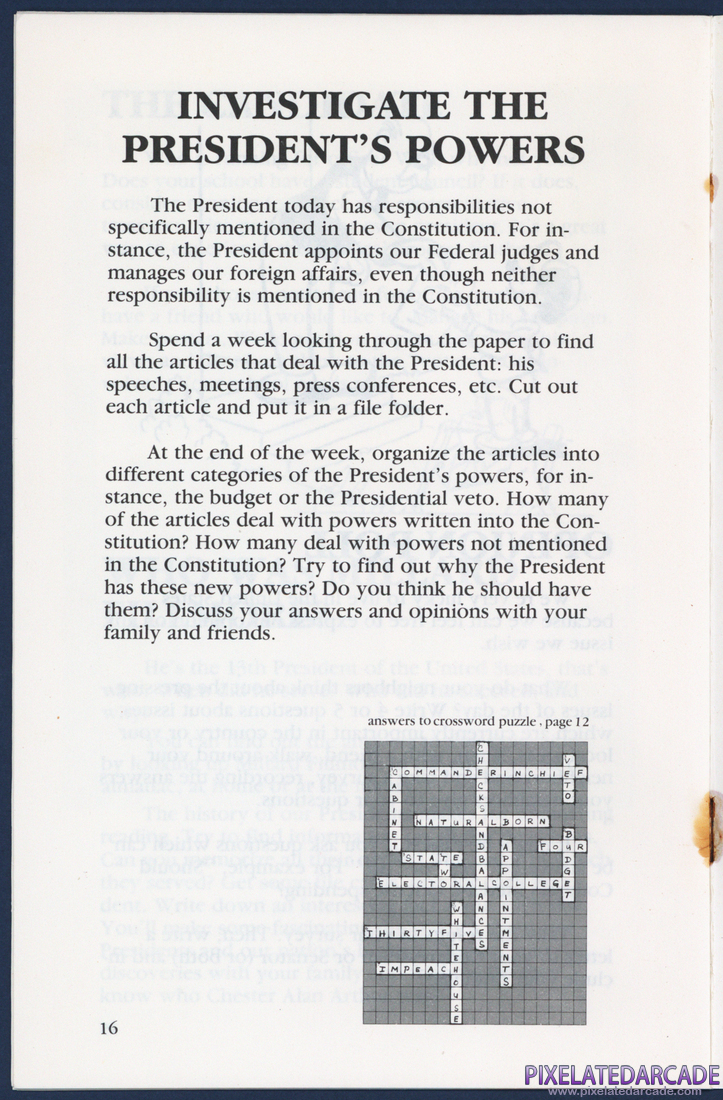 Goofy Covers Government: Instruction Manual - Page 16