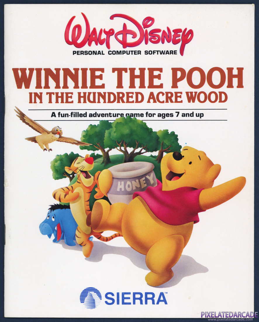 Winnie the Pooh in the Hundred Acre Wood: Instruction Manual - Front Cover