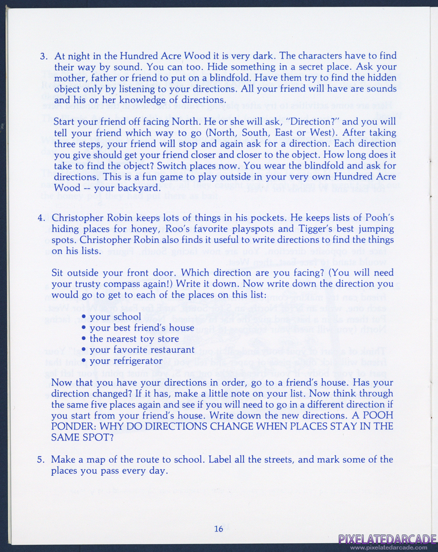 Winnie the Pooh in the Hundred Acre Wood: Instruction Manual - Page 16