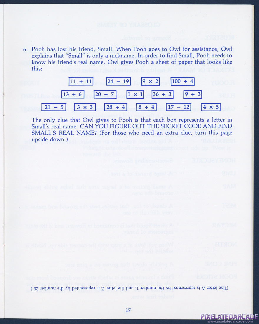 Winnie the Pooh in the Hundred Acre Wood: Instruction Manual - Page 17