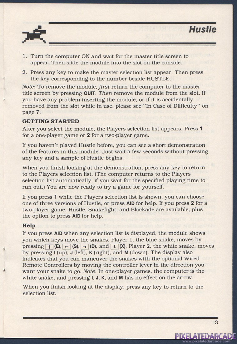 Hustle: Instruction Manual - Page 5