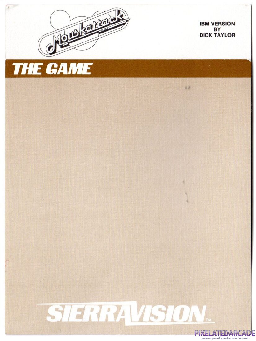 Mouskattack: Instruction Manual - Page 1