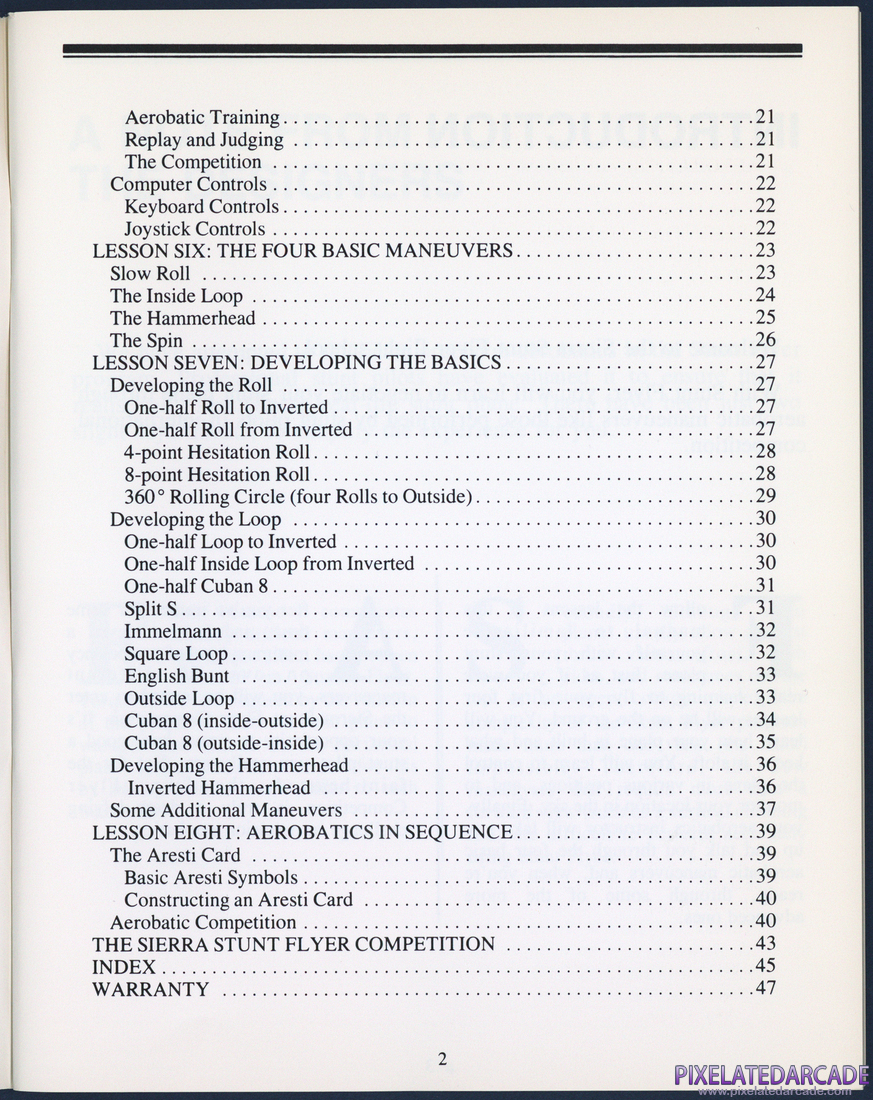Stunt Flyer: Instruction Manual - Page 2