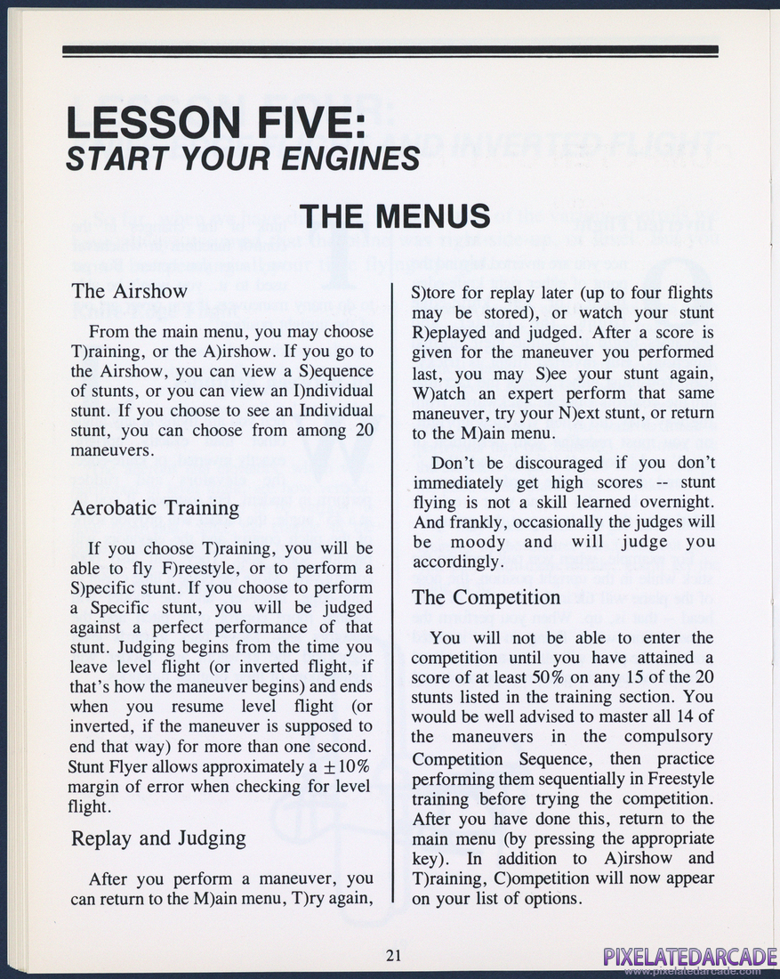 Stunt Flyer: Instruction Manual - Page 21