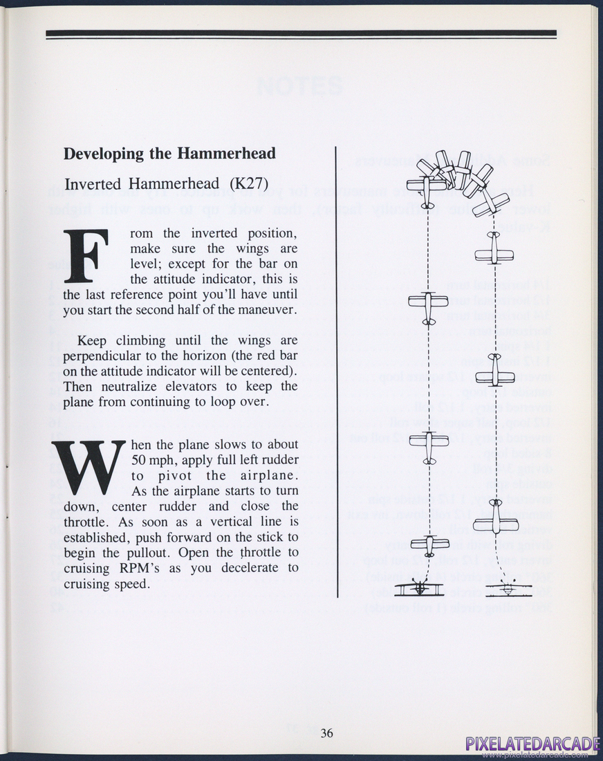 Stunt Flyer: Instruction Manual - Page 36