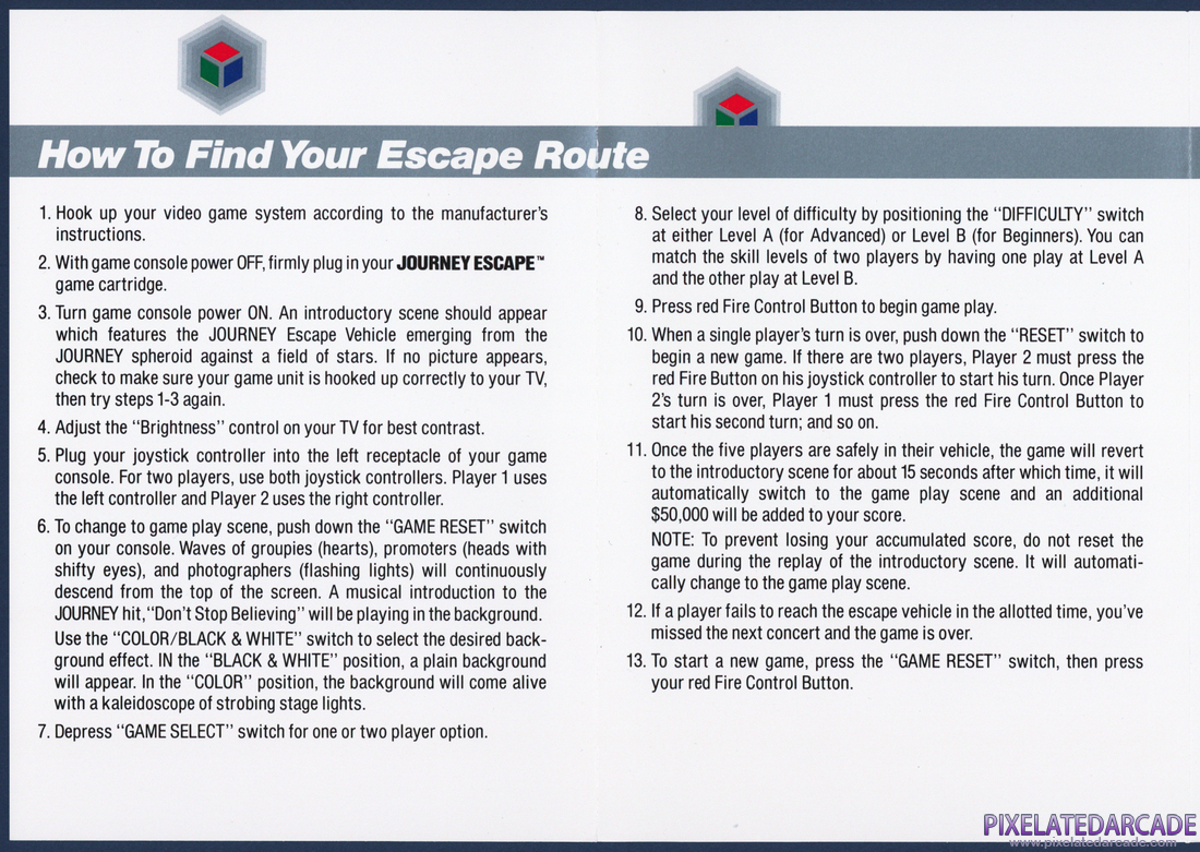 Journey Escape: Instruction Manual - Page 3