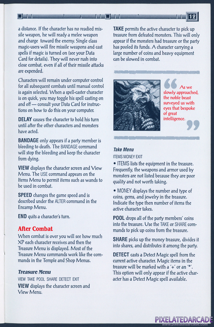 Gateway to the Savage Frontier: Rule Book - Page 12