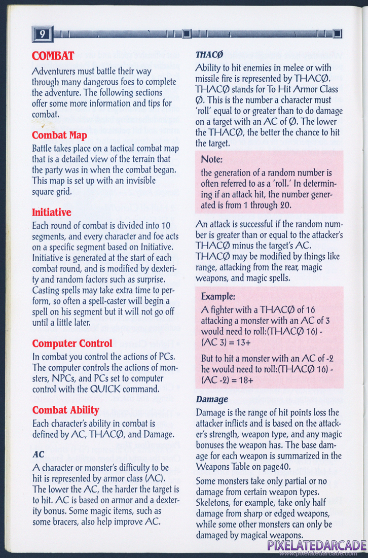 Gateway to the Savage Frontier: Adventurer's Journal - Page 9
