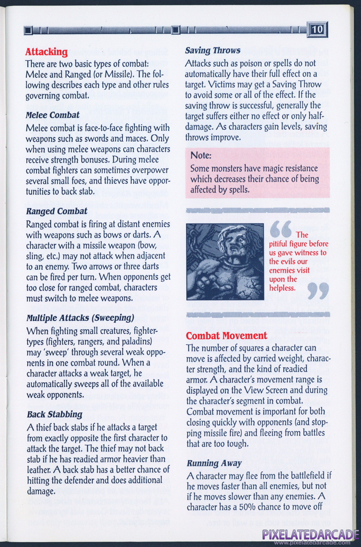 Gateway to the Savage Frontier: Adventurer's Journal - Page 10