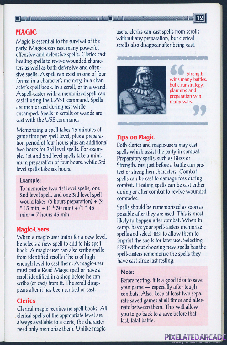 Gateway to the Savage Frontier: Adventurer's Journal - Page 12