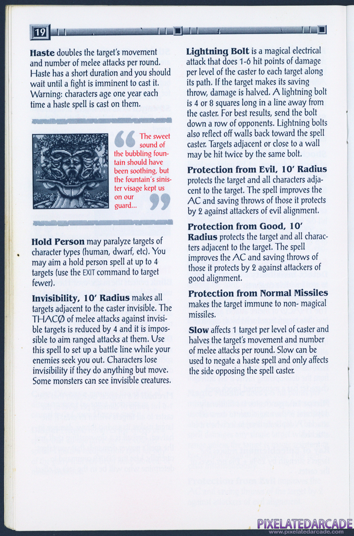 Gateway to the Savage Frontier: Adventurer's Journal - Page 19