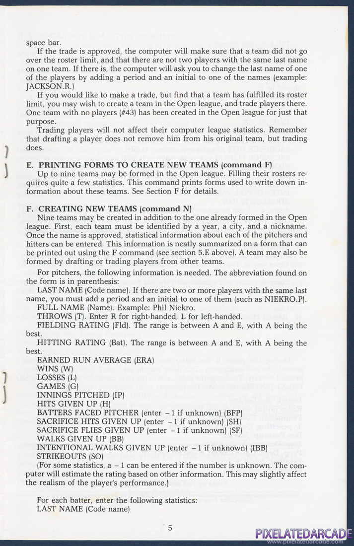 Pro Manager: Instruction Manual - Page 5